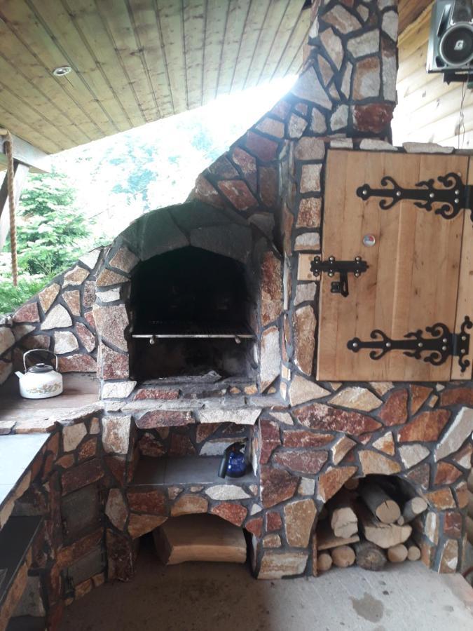 Jaskowa Chata Bieszczady Apartament Z Basenem Baligród 外观 照片